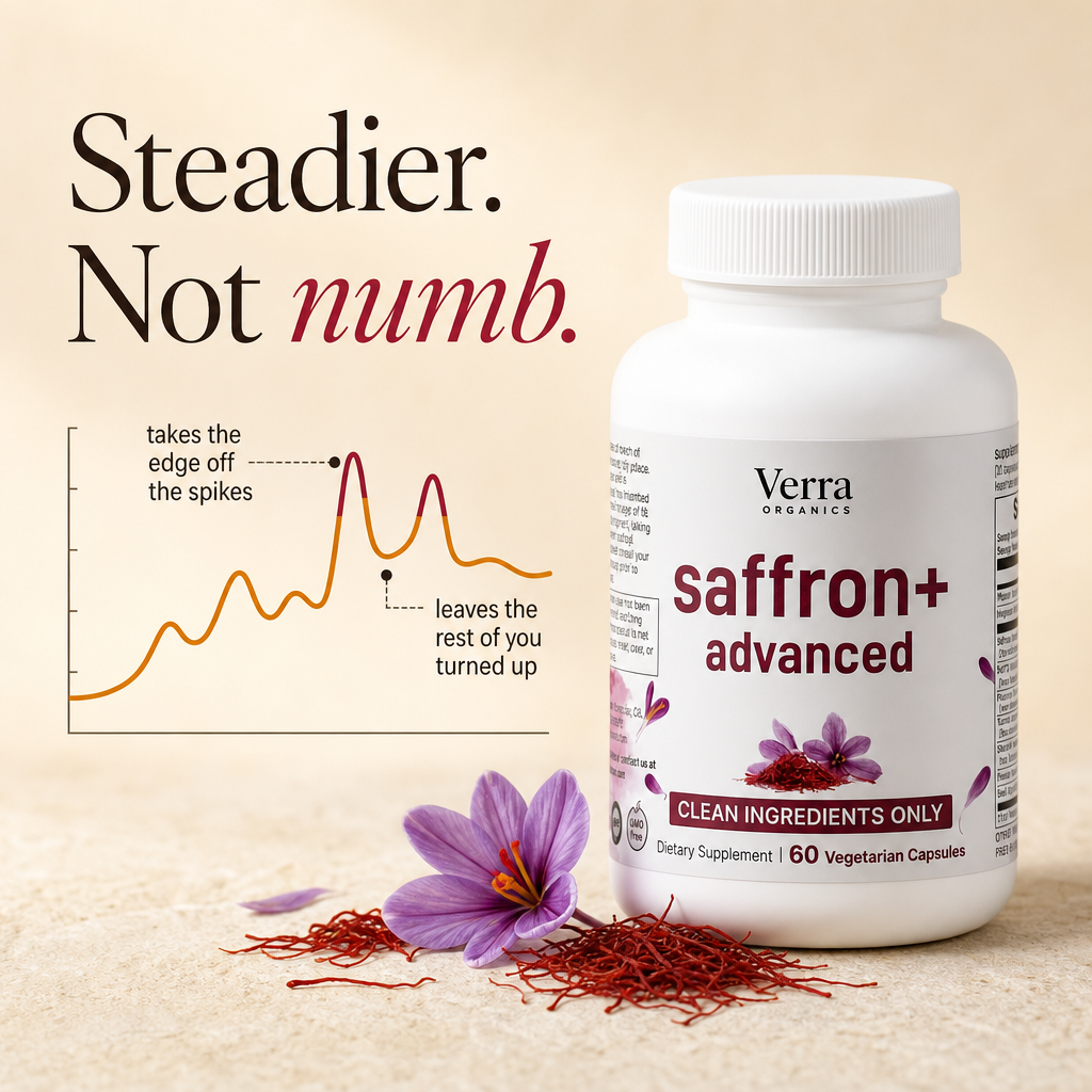 Steadier, not numb